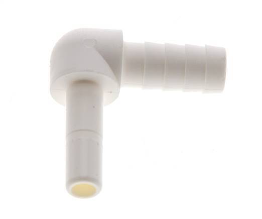 1/4'' x 8.5mm 90deg Elbow Plug-in Fitting POM Slangpilaar EPDM [10 Stuks]