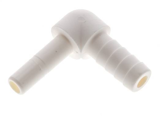 1/4'' x 8.5mm 90deg Elbow Plug-in Fitting POM Slangpilaar EPDM [10 Stuks]