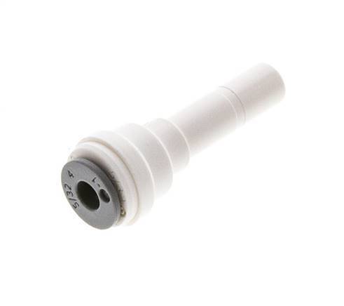 5/32'' x 1/4'' POM Insteekfitting Plug EPDM [10 Stuks]