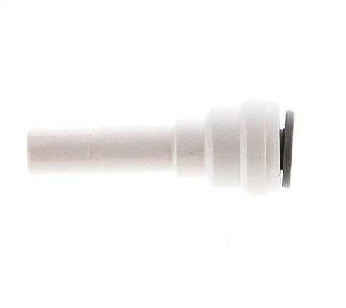5/32'' x 1/4'' POM Insteekfitting Plug EPDM [10 Stuks]