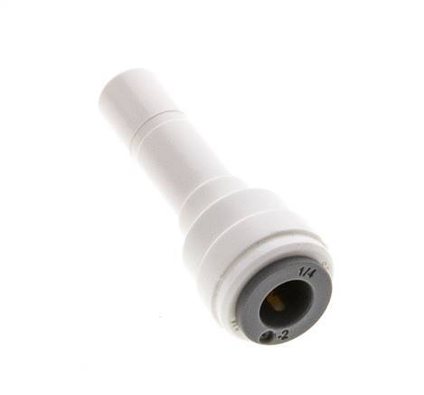 1/4'' x 5/16'' POM Insteekfitting Plug EPDM [10 Stuks]