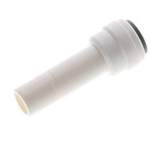 1/4'' x 3/8'' POM Insteekfitting Plug EPDM [10 Stuks]