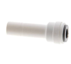 1/4'' x 3/8'' POM Insteekfitting Plug EPDM [10 Stuks]