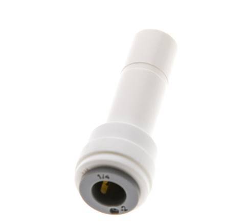 1/4'' x 3/8'' POM Insteekfitting Plug EPDM [10 Stuks]