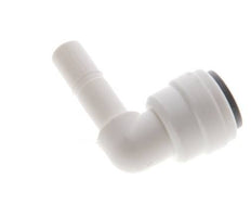 1/4'' x 1/4'' 90 graden L-verbinding POM Insteekfitting Plug EPDM [10 Stuks]
