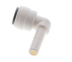 1/4'' x 1/4'' 90 graden L-verbinding POM Insteekfitting Plug EPDM [10 Stuks]