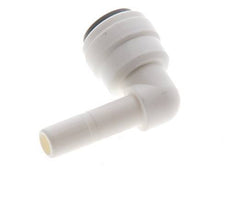 1/4'' x 1/4'' 90 graden L-verbinding POM Insteekfitting Plug EPDM [10 Stuks]