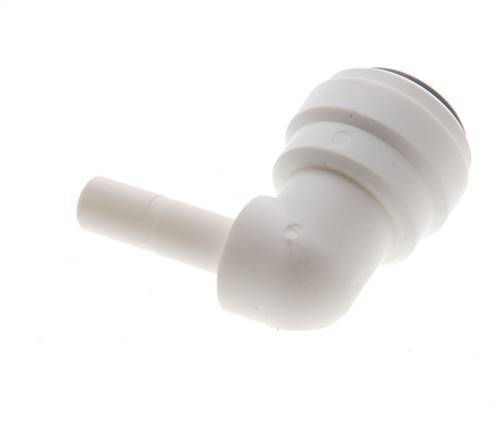 3/8'' x 1/4'' 90 graden L-verbinding POM Insteekfitting Plug EPDM [5 Stuks]