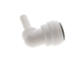 3/8'' x 1/4'' 90 graden L-verbinding POM Insteekfitting Plug EPDM [5 Stuks]