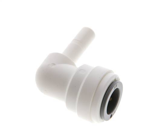 3/8'' x 1/4'' 90 graden L-verbinding POM Insteekfitting Plug EPDM [5 Stuks]
