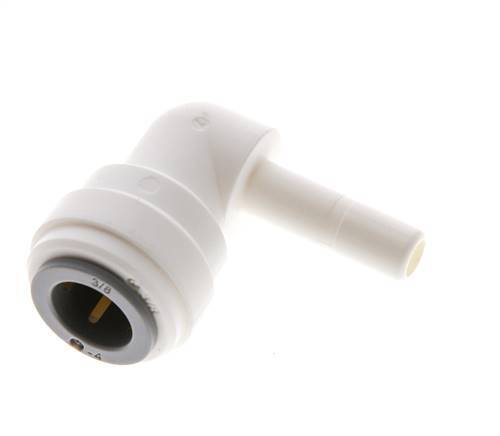 3/8'' x 1/4'' 90 graden L-verbinding POM Insteekfitting Plug EPDM [5 Stuks]