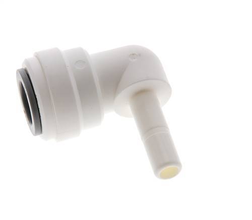 3/8'' x 1/4'' 90 graden L-verbinding POM Insteekfitting Plug EPDM [5 Stuks]