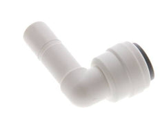 1/4'' x 5/16'' 90 graden L-verbinding POM Insteekfitting Plug EPDM [10 Stuks]