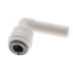 1/4'' x 5/16'' 90 graden L-verbinding POM Insteekfitting Plug EPDM [10 Stuks]
