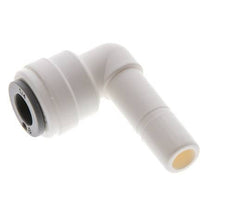 1/4'' x 5/16'' 90 graden L-verbinding POM Insteekfitting Plug EPDM [10 Stuks]