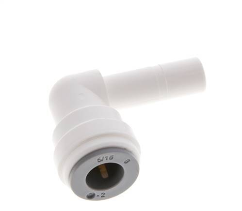 5/16'' x 5/16'' 90 graden L-verbinding POM Insteekfitting Plug EPDM [10 Stuks]