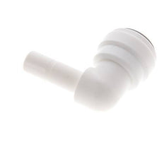 3/8'' x 5/16'' 90deg Elbow Push-in Fitting with Plug-in POM EPDM [5 Pieces]