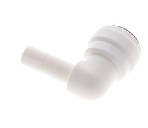 3/8'' x 5/16'' 90 graden L-verbinding POM Insteekfitting Plug EPDM [5 Stuks]