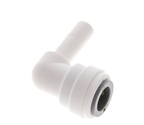 3/8'' x 5/16'' 90 graden L-verbinding POM Insteekfitting Plug EPDM [5 Stuks]