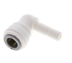 3/8'' x 5/16'' 90 graden L-verbinding POM Insteekfitting Plug EPDM [5 Stuks]