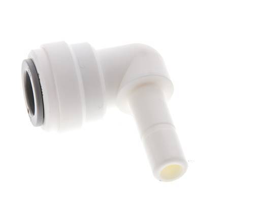 3/8'' x 5/16'' 90 graden L-verbinding POM Insteekfitting Plug EPDM [5 Stuks]