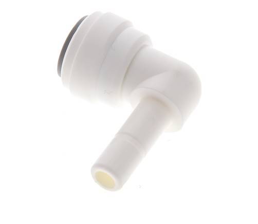 3/8'' x 5/16'' 90 graden L-verbinding POM Insteekfitting Plug EPDM [5 Stuks]