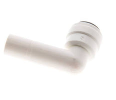 1/4'' x 3/8'' 90deg Elbow Push-in Fitting with Plug-in POM EPDM [10 Pieces]