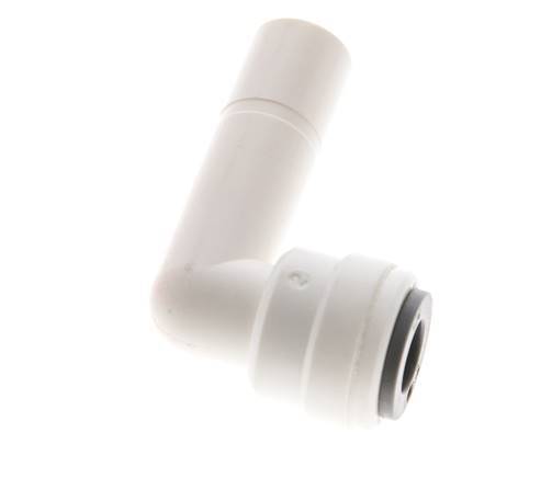 1/4'' x 3/8'' 90 graden L-verbinding POM Insteekfitting Plug EPDM [10 Stuks]