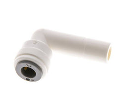 1/4'' x 3/8'' 90 graden L-verbinding POM Insteekfitting Plug EPDM [10 Stuks]