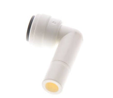 1/4'' x 3/8'' 90 graden L-verbinding POM Insteekfitting Plug EPDM [10 Stuks]