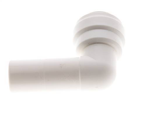 3/8'' x 1/2'' 90 graden L-verbinding POM Insteekfitting Plug EPDM [5 Stuks]