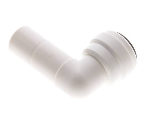 3/8'' x 1/2'' 90 graden L-verbinding POM Insteekfitting Plug EPDM [5 Stuks]