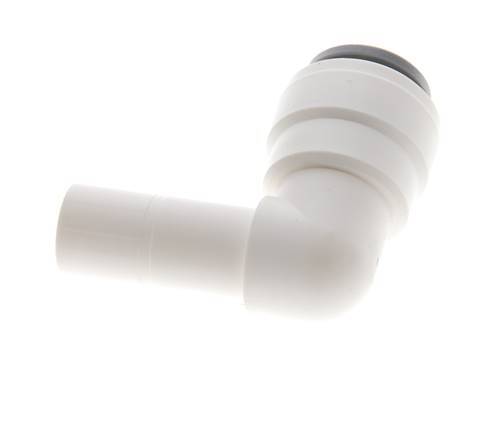 1/2'' x 1/2'' 90deg Elbow Push-in Fitting with Plug-in POM EPDM [5 Pieces]