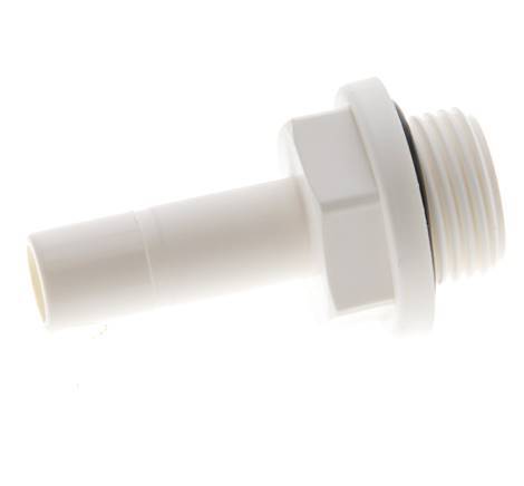 3/8'' x G3/8'' Plug-in Fitting with Male Threads POM EPDM [5 Pieces]