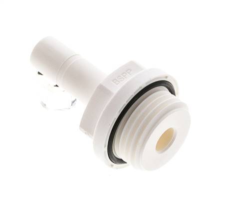 3/8'' x G1/2'' insteekfitting POM buitendraad EPDM [5 Stuks]