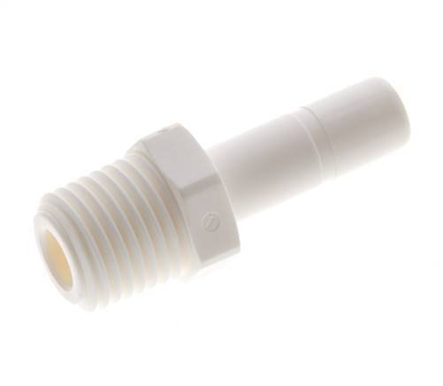 5/16'' x R1/4'' insteekfitting POM Buitendraad EPDM [10 Stuks]