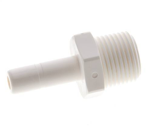 5/16'' x R3/8'' insteekfitting POM Buitendraad EPDM [10 Stuks]