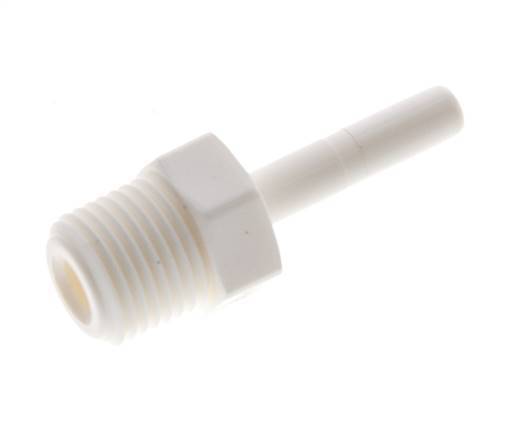 5/32'' x 1/8'' NPT Plug-in Fitting with Male Threads POM EPDM [10 Pieces]