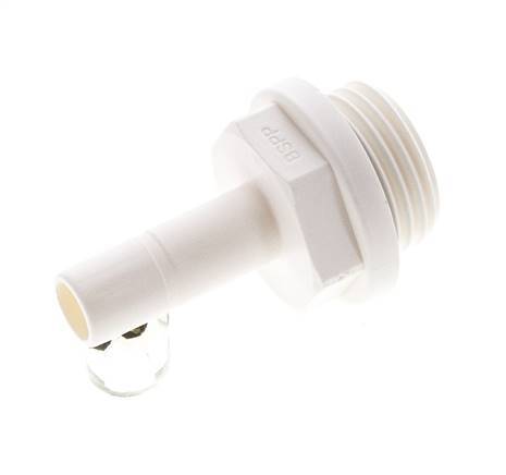 5/32'' x 1/8'' NPT insteekfitting POM Buitendraad EPDM [10 Stuks]