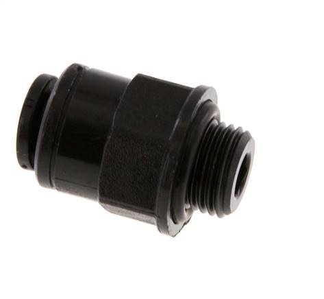4mm x G1/8'' POM Insteekfitting buitendraad NBR [5 Stuks]