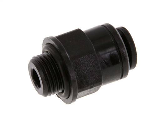 4mm x G1/8'' POM Insteekfitting buitendraad NBR [5 Stuks]