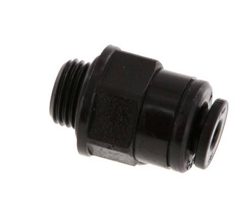 4mm x G1/8'' POM Insteekfitting buitendraad NBR [5 Stuks]