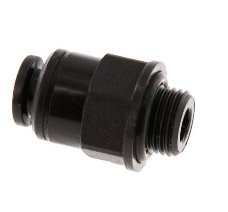 5mm x G1/8'' POM Insteekfitting buitendraad NBR [5 Stuks]