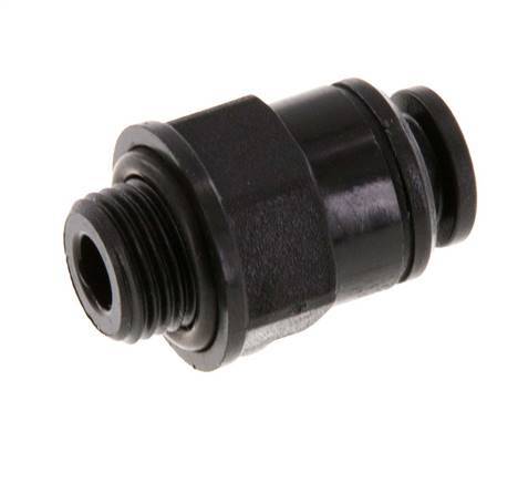 5mm x G1/8'' POM Insteekfitting buitendraad NBR [5 Stuks]
