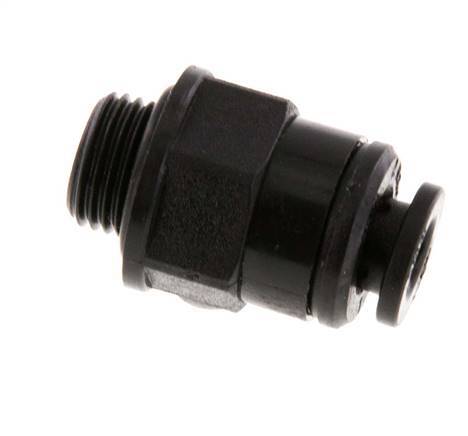 5mm x G1/8'' POM Insteekfitting buitendraad NBR [5 Stuks]