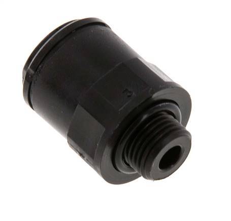 8mm x G1/8'' POM Insteekfitting buitendraad NBR [5 Stuks]