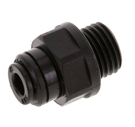5mm x G1/4'' POM Insteekfitting buitendraad NBR [5 Stuks]
