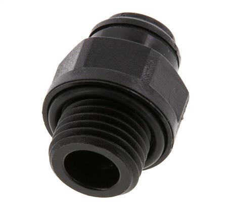 5mm x G1/4'' POM Insteekfitting buitendraad NBR [5 Stuks]