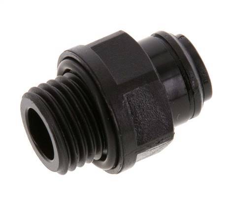 5mm x G1/4'' POM Insteekfitting buitendraad NBR [5 Stuks]