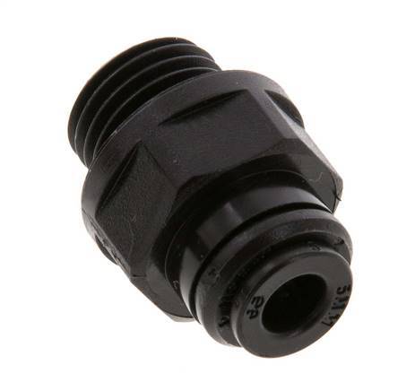 5mm x G1/4'' POM Insteekfitting buitendraad NBR [5 Stuks]